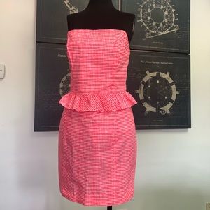 LILLY PULITZER STRAPLESS DRESS